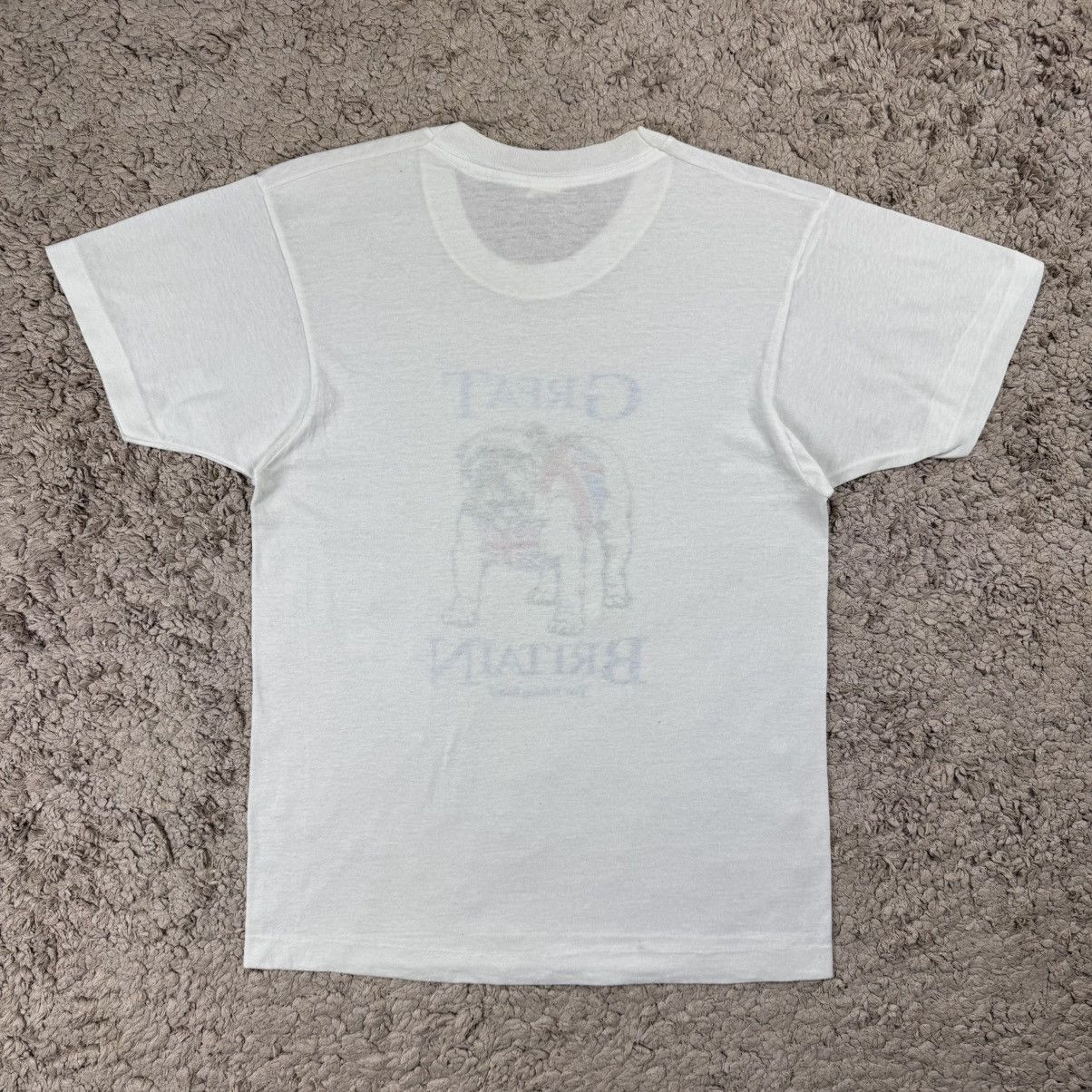 Vintage Vintage 80’s Great Britain The Bulldog Breed Graphic T-shirt Size US M / EU 48-50 / 2 - 2 Thumbnail