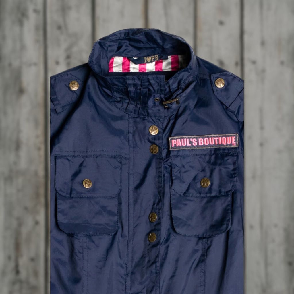 Vintage VINTAGE Paul's Boutique Lightweight Jacket Dark Blue Small Size US S / EU 44-46 / 1 - 1 Thumbnail