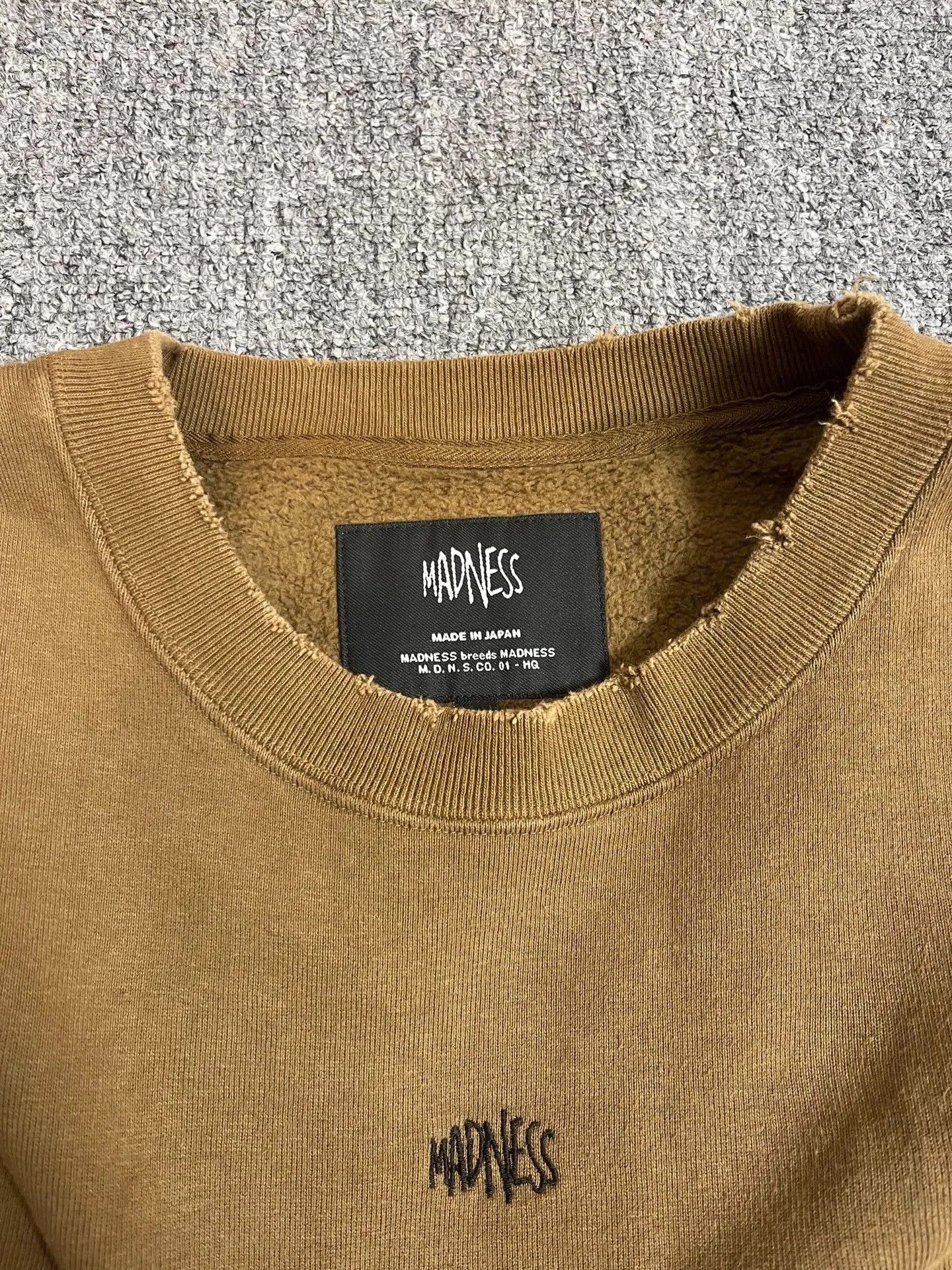 Madness MADNESS Contrast Dual Pocket Sweater. Size US L / EU 52-54 / 3 - 3 Thumbnail