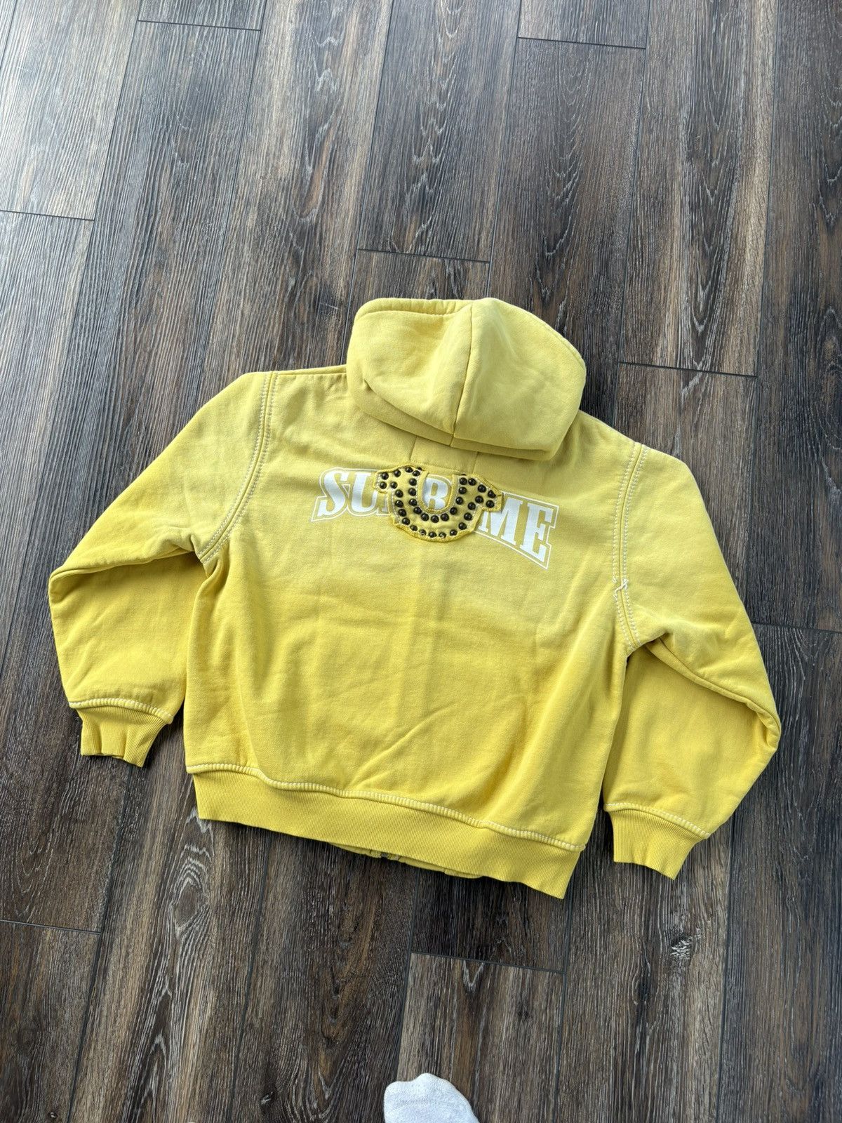 Supreme Supreme True Religion Zip Up Hoodie FW25 Yellow Size US S / EU 44-46 / 1 - 1 Thumbnail