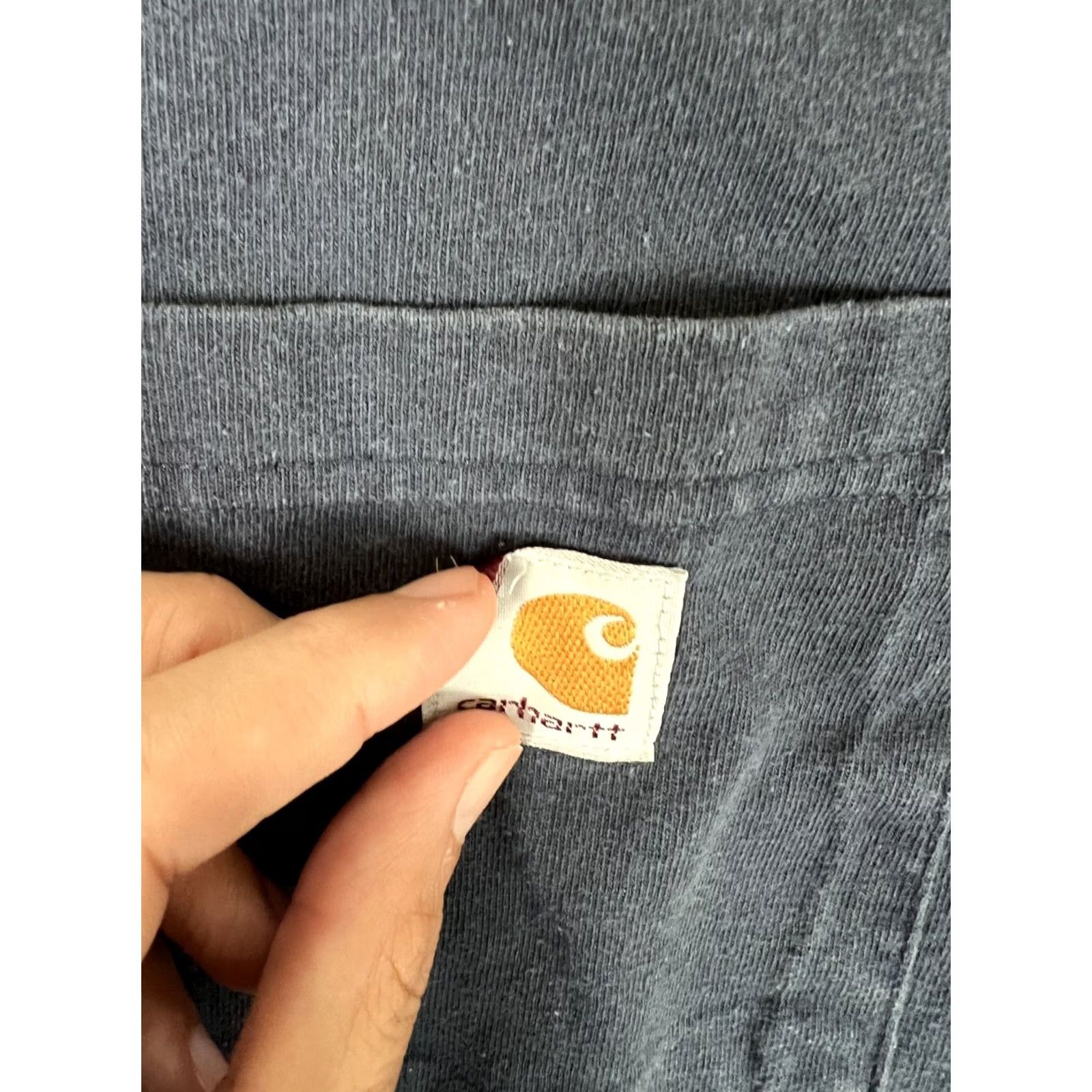Carhartt VINTAGE Carhartt Blue Pocket Shirt Size S Short Sleeve Crew Neck 90s Grunge K87 Men’s Boys Womens Size US S / EU 44-46 / 1 - 3 Thumbnail