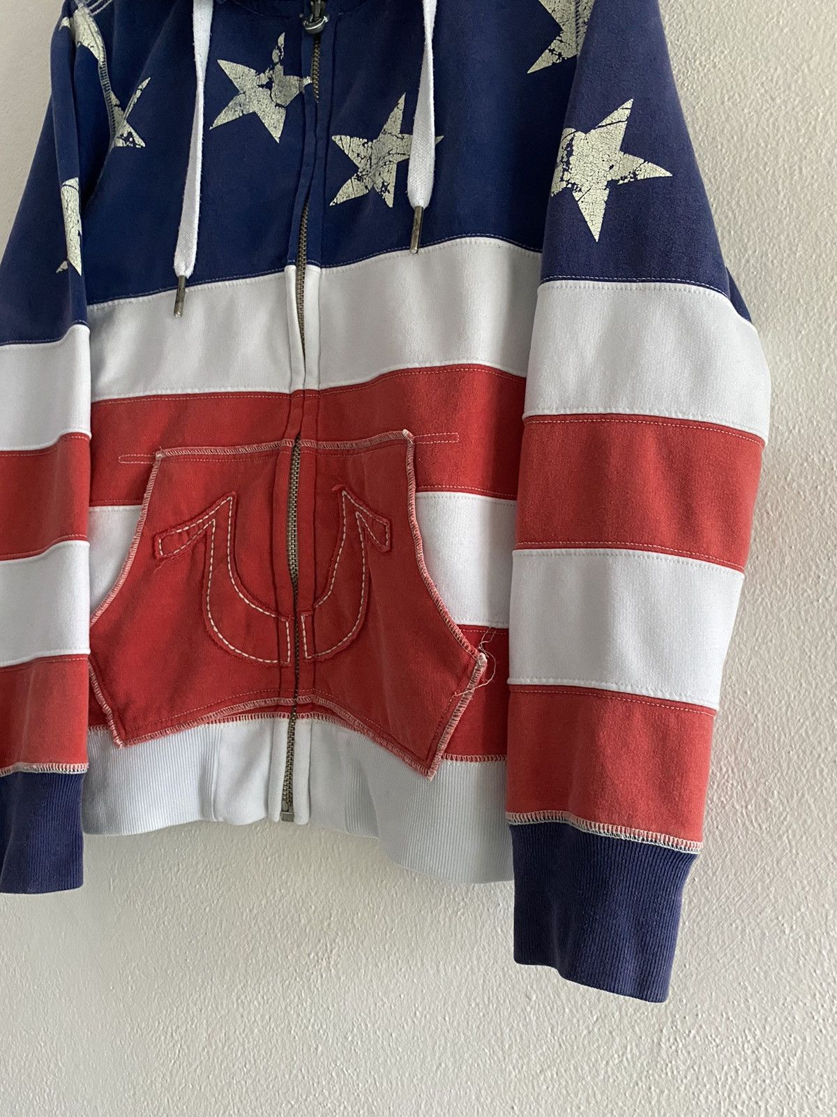 True Religion EXTREMELY RARE True Religion America Zip-Hoodie Size US M / EU 48-50 / 2 - 3 Thumbnail