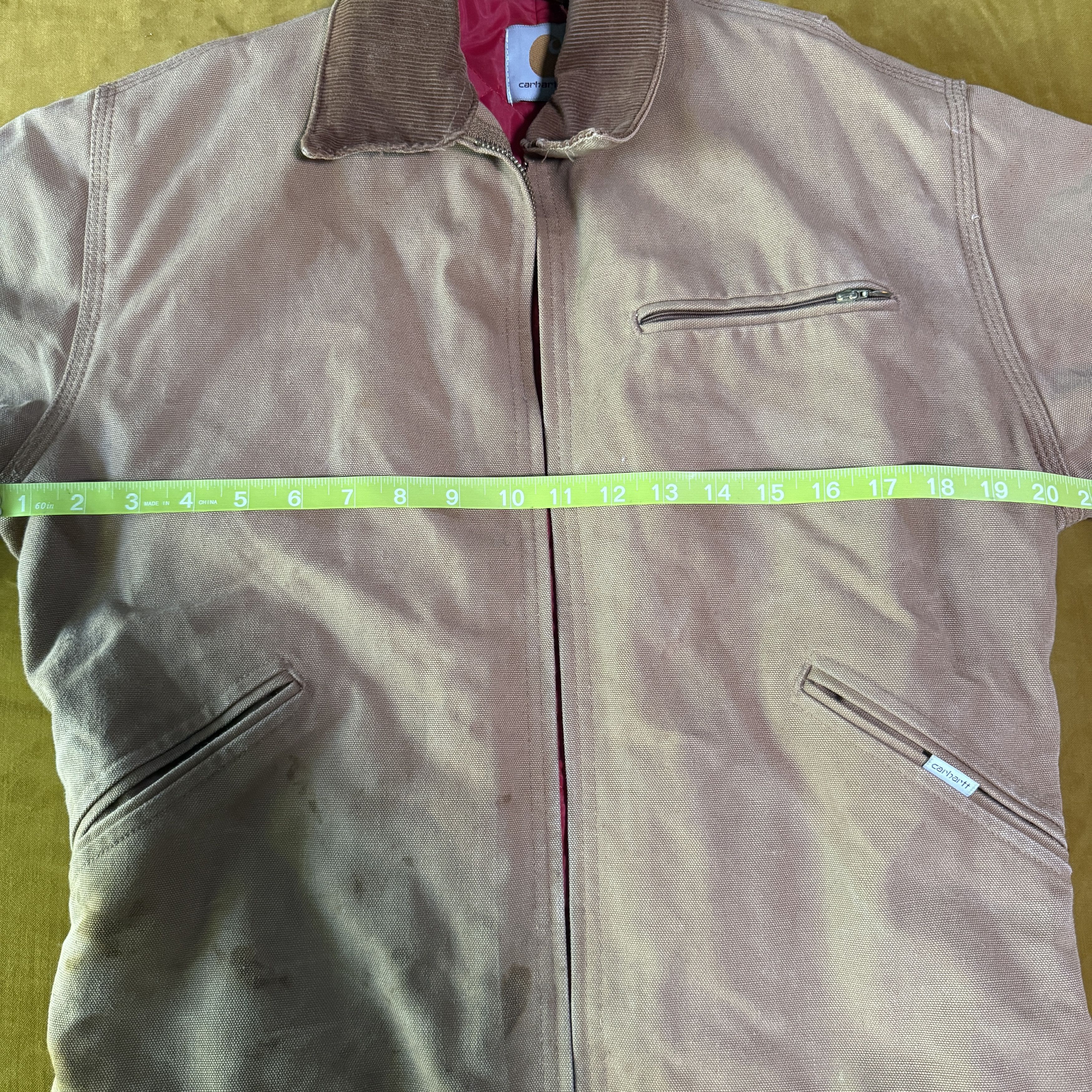 Carhartt Vintage 1990 Carhartt 6QLJ Detroit Jacket - 36 Made in US Size US S / EU 44-46 / 1 - 3 Thumbnail