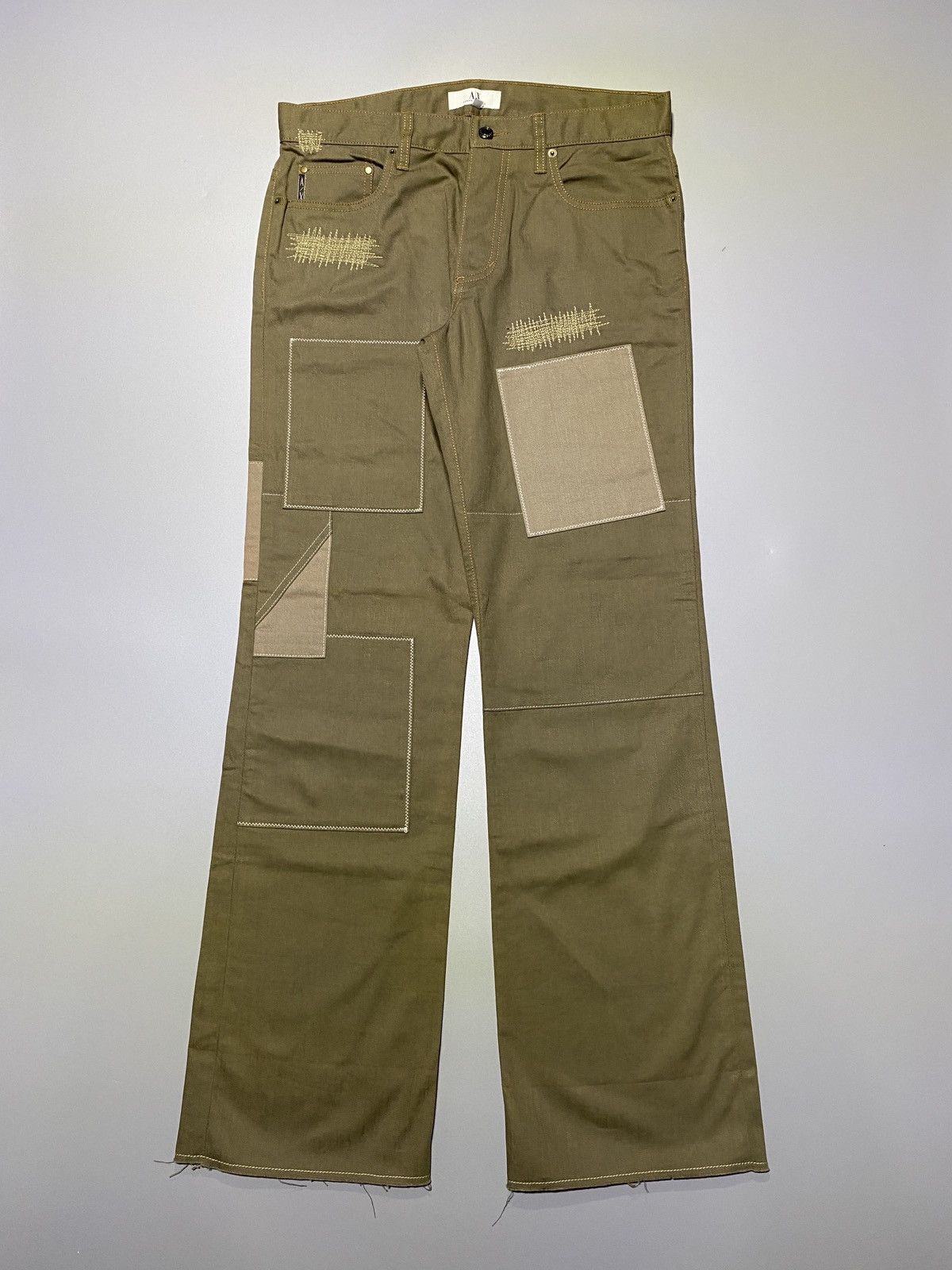 Sample Armani Exchange Patchwork Pants