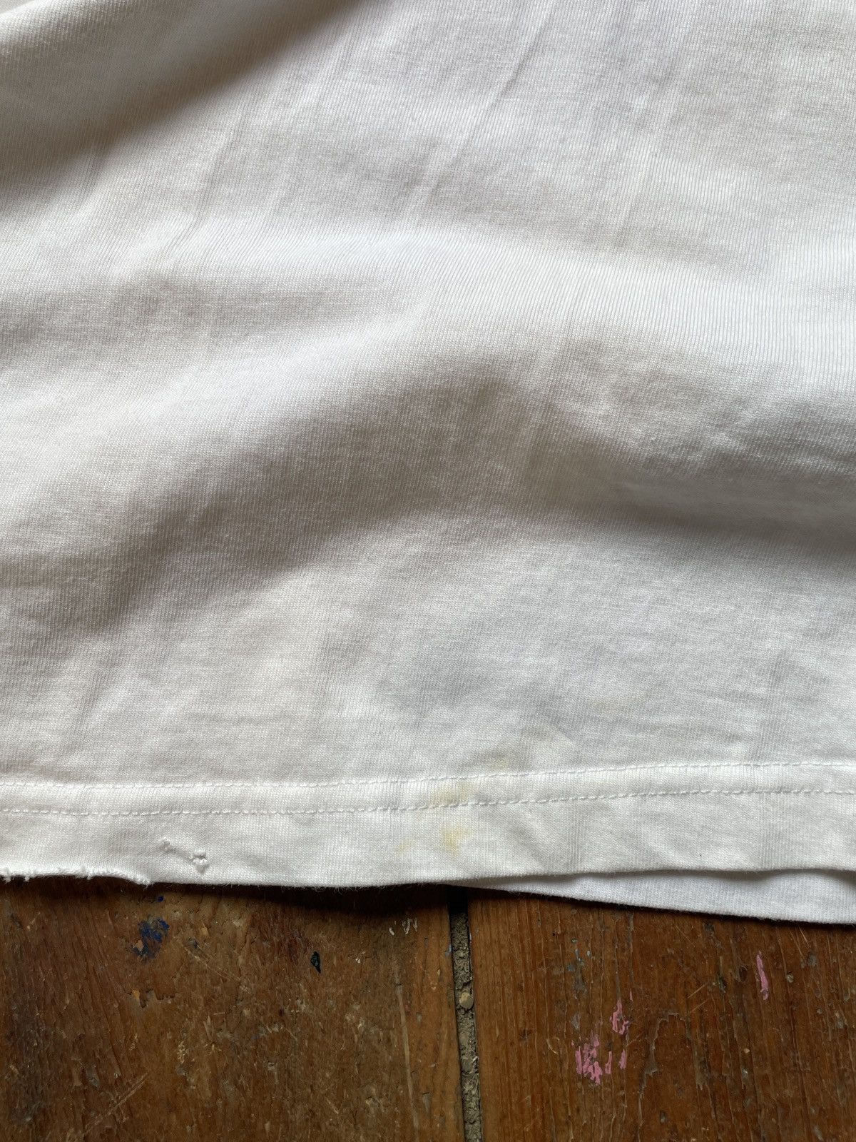 Vintage Vintage Picasso dove longsleeve white t-shirt 70s Size US M / EU 48-50 / 2 - 4 Thumbnail