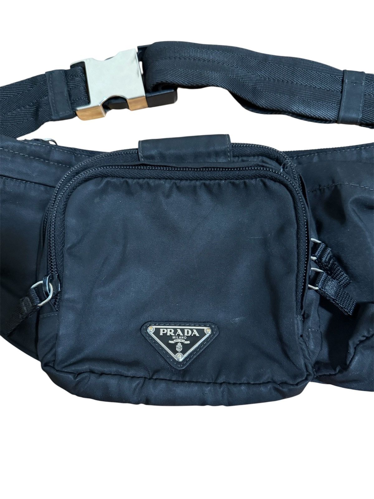 Prada 🔥Prada Nylon Montagna Belt Bag/Prada Waist Bag/Prada Bumbag Size ONE SIZE - 4 Thumbnail