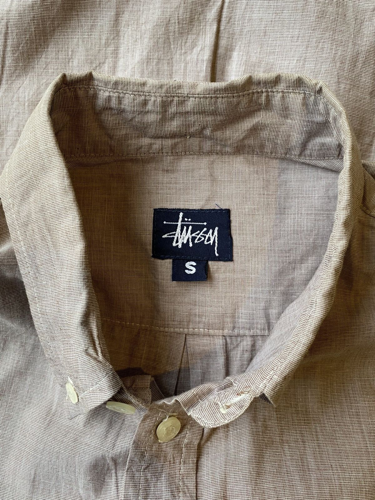 Stussy 90s OLD STUSSY/SS ring/BD S/S Shirt/Made in USA Size US S / EU 44-46 / 1 - 4 Thumbnail