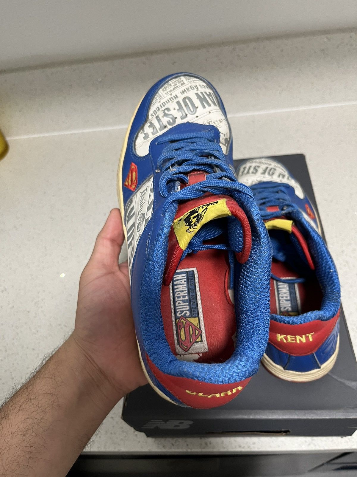 Marvel Comics Limited Soles Superman Size 8 Mens NM & Numbered (Only 1938) Size US 8 / EU 41 - 8 Thumbnail