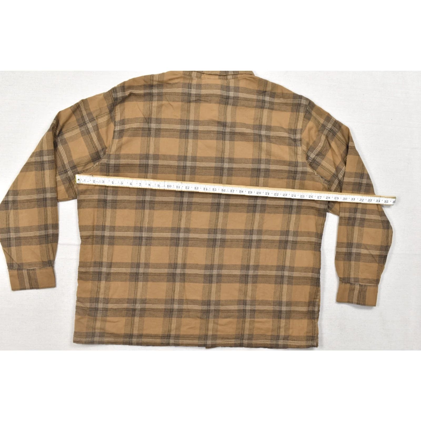 Vintage Columbia Shirt Jacket Men XXL Rugged Ridge II Sherpa Lined Flannel Brown Plaid Jacket Coat Size US XXL / EU 58 / 5 - 2 Thumbnail