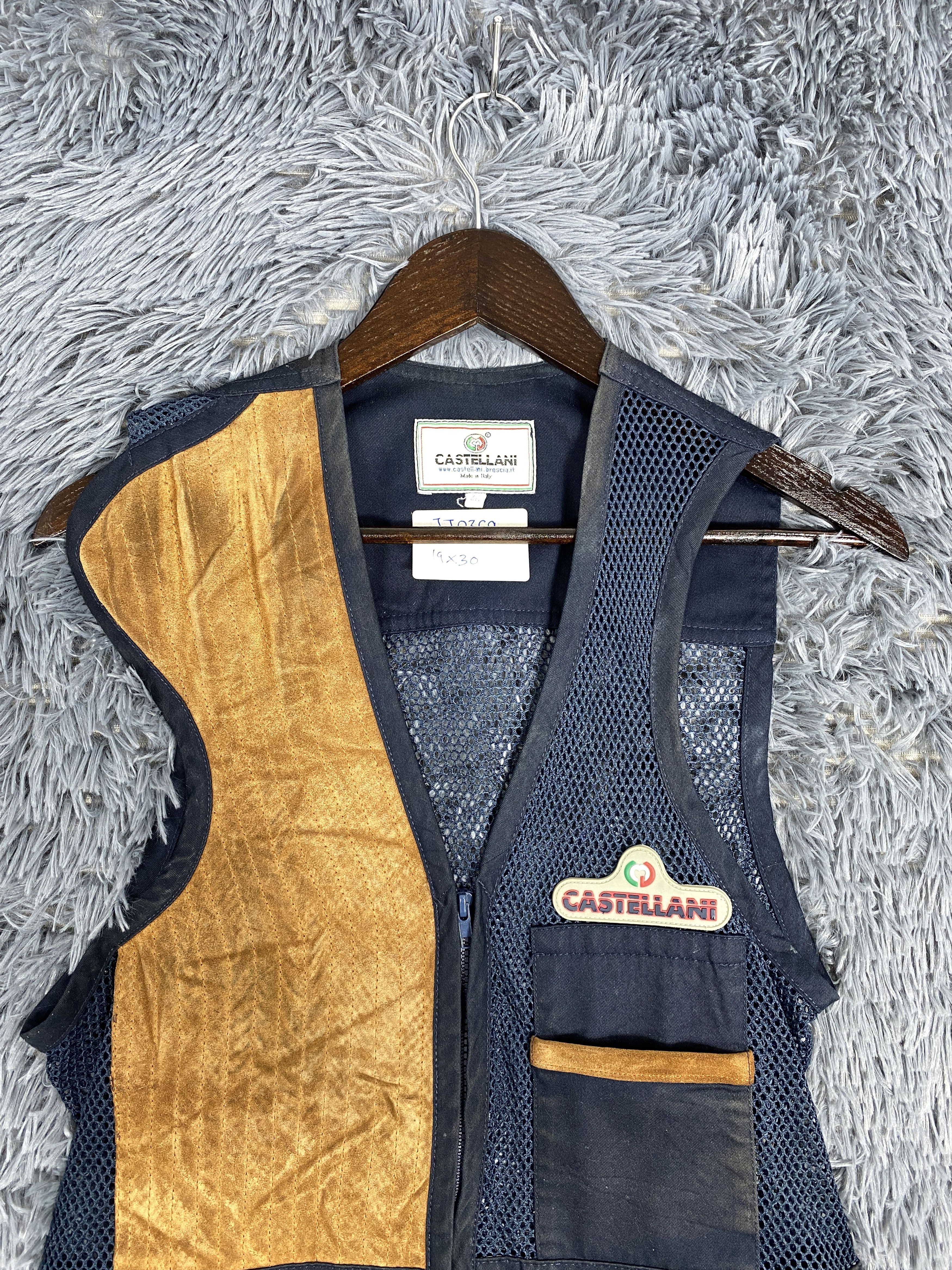 Vintage Vintage Castellani Log Vests Size US S / EU 44-46 / 1 - 2 Thumbnail