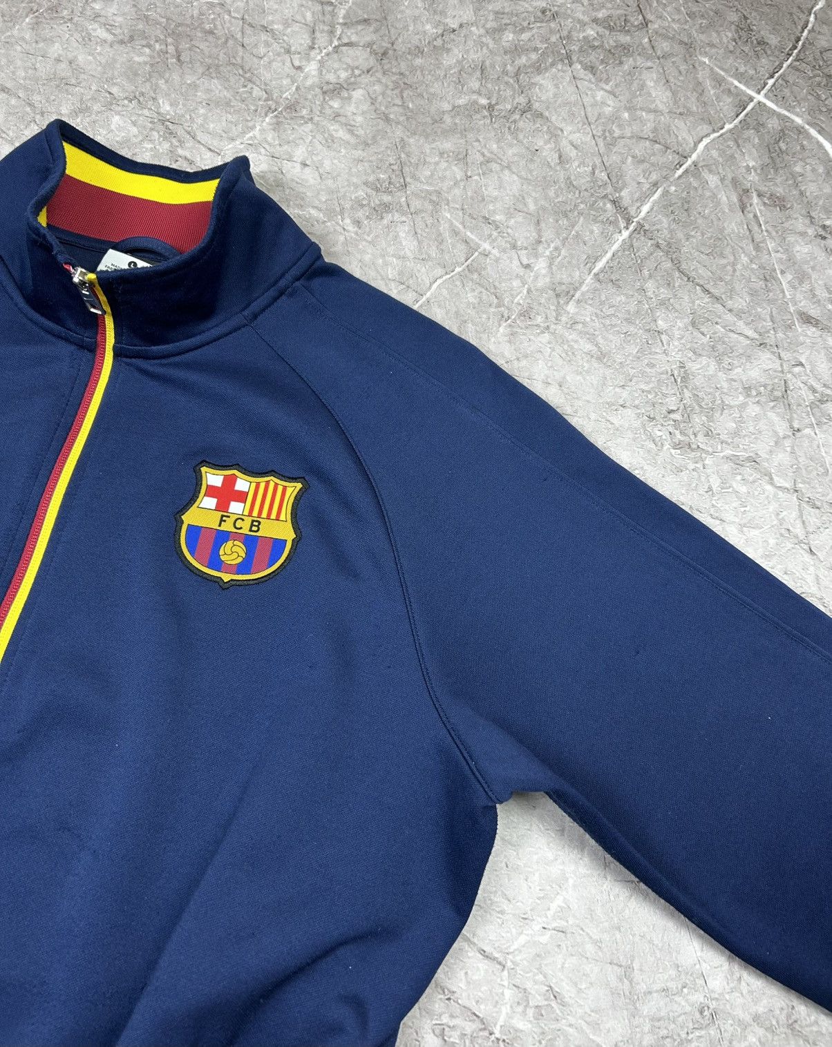 Nike Nike F.C. Barcelona Football Track Top Soccer Jacket Rare Size US L / EU 52-54 / 3 - 13 Thumbnail