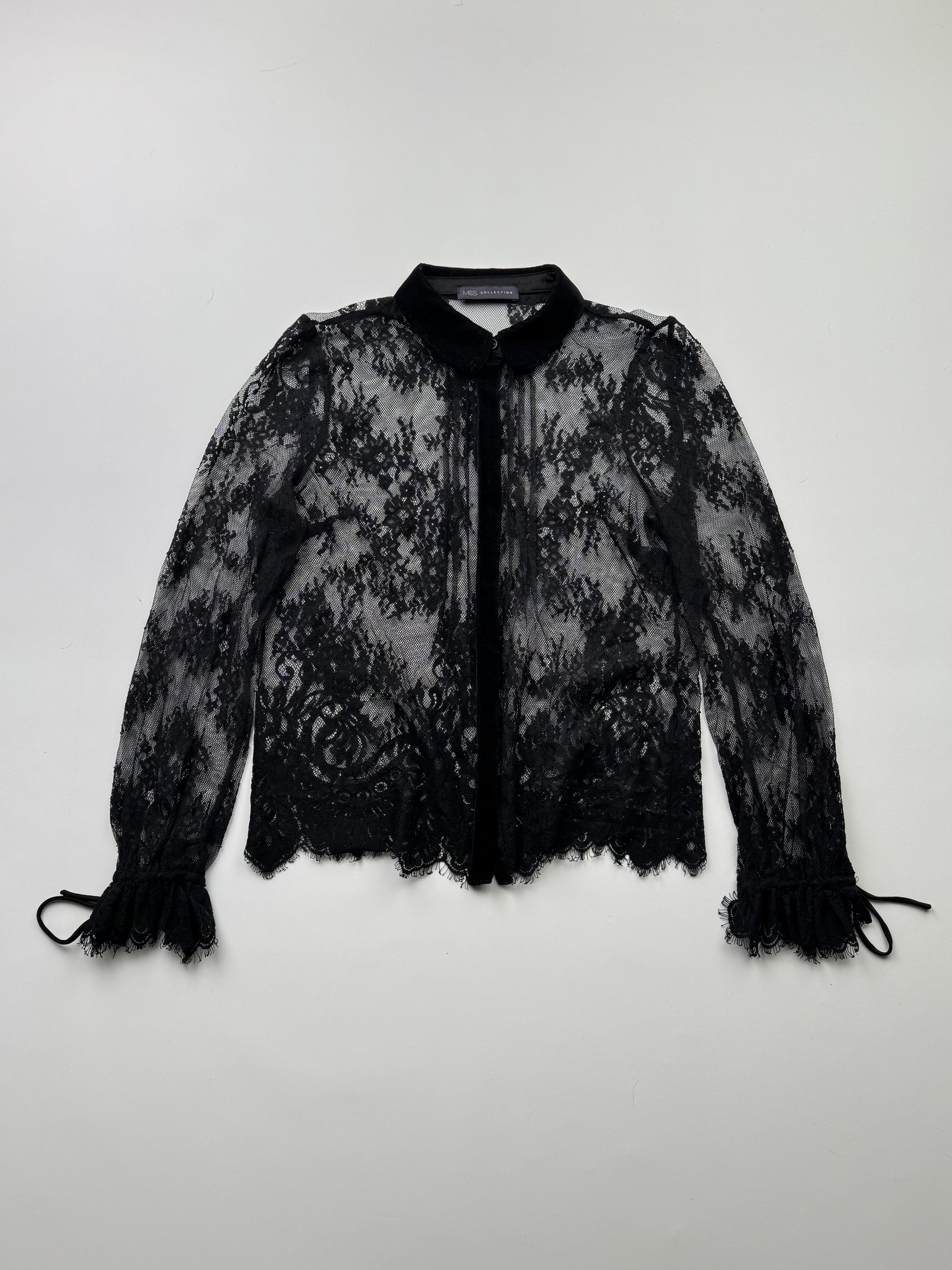 Vintage Mesh Blouse B186