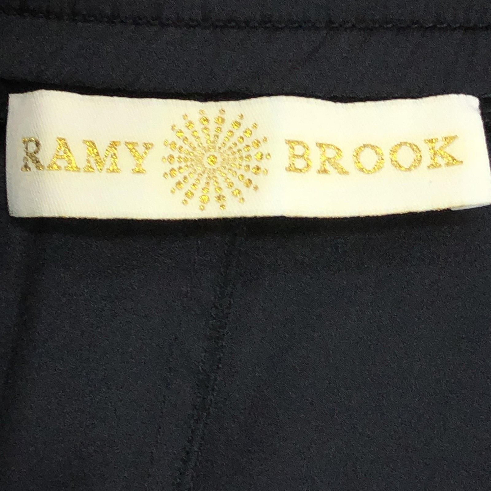 Ramy Brook Ramy Brook Pants L Black Silk Stretch Pull On Joggers USA Size 32" / US 10 / IT 46 - 9 Thumbnail