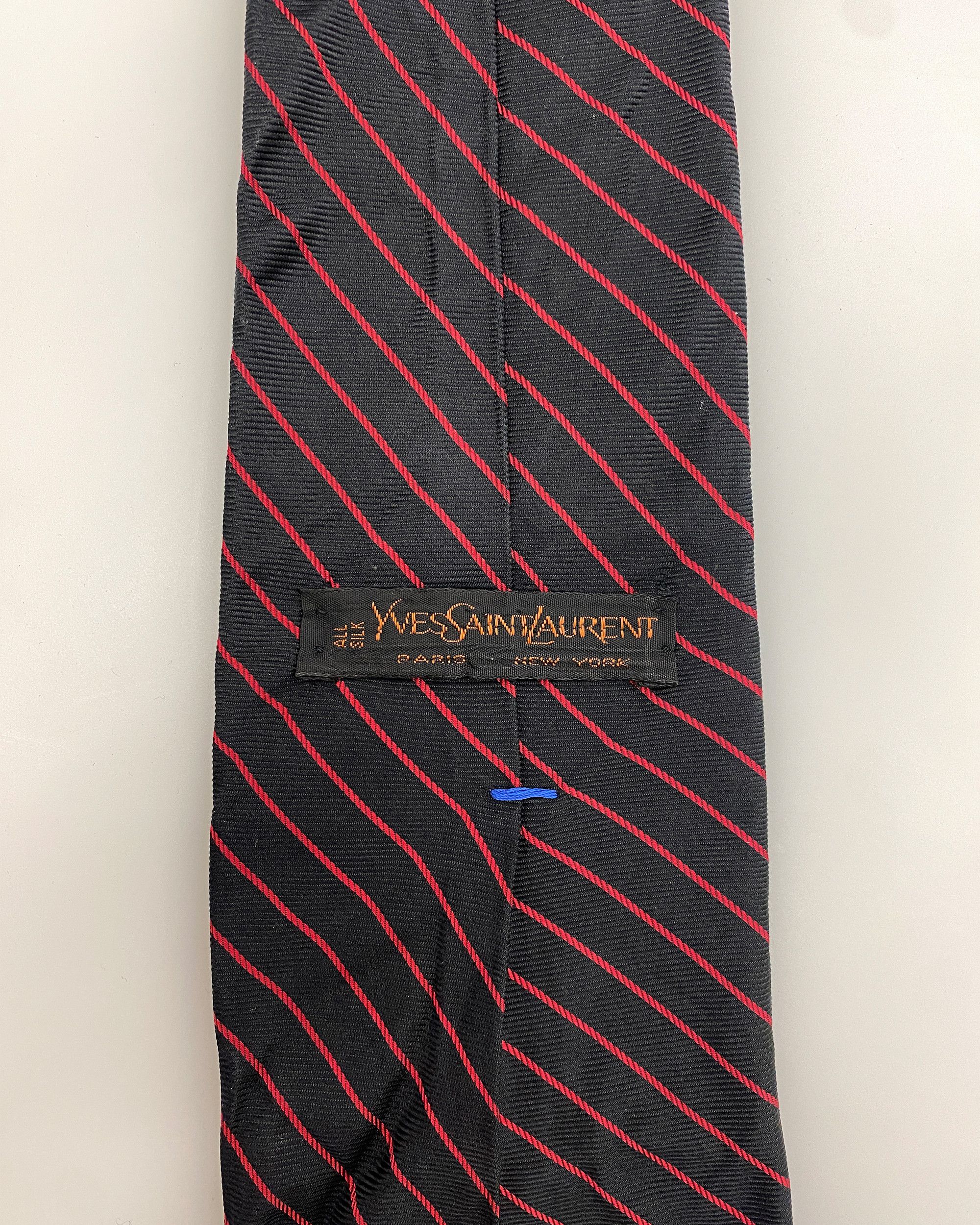 Yves Saint Laurent 1990s Striped Tie Size ONE SIZE - 3 Thumbnail