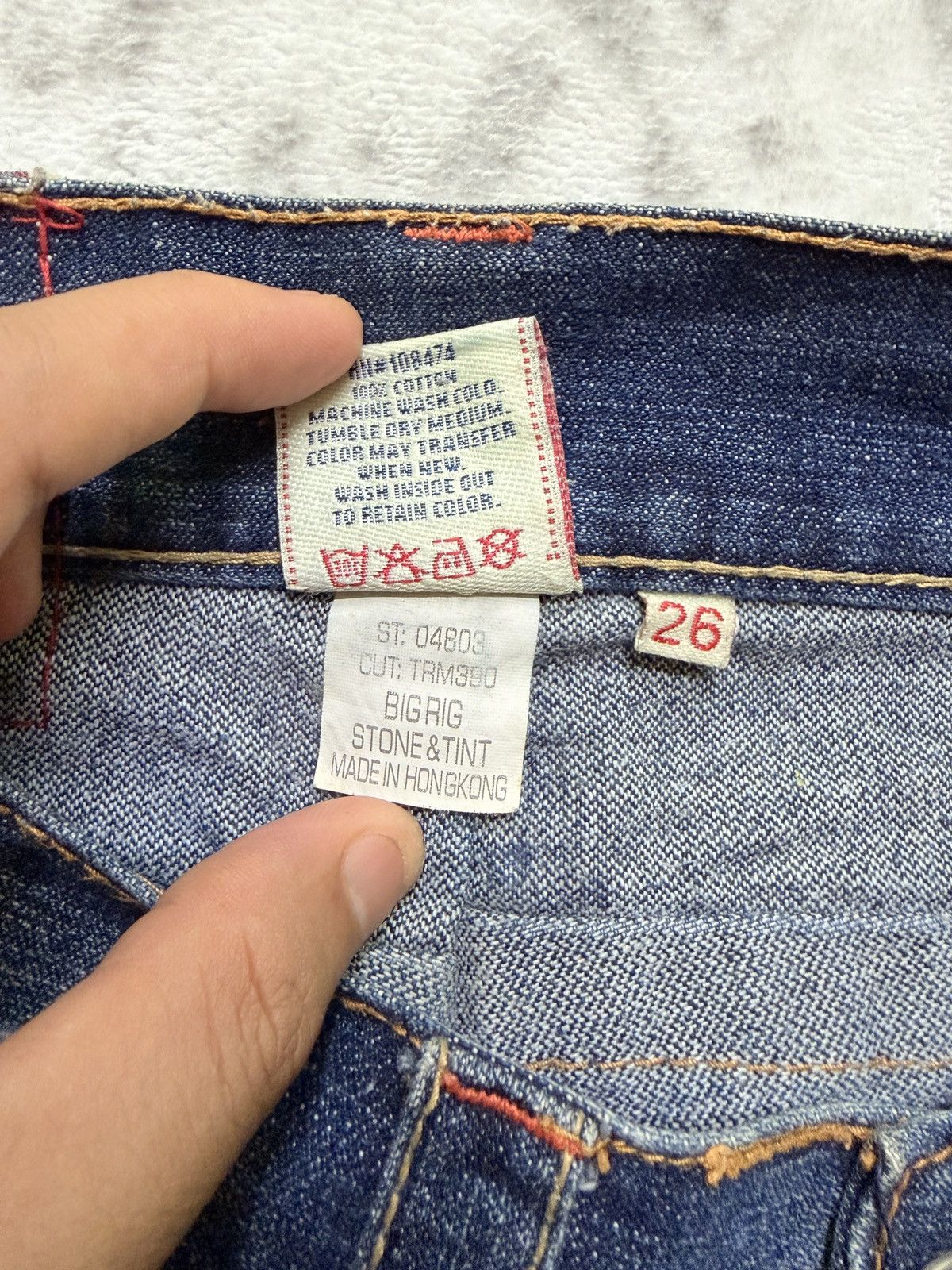 True Religion Flared TRUE RELIGION Distressed Low Rise Bootcut Denim Size US 29 - 15 Thumbnail