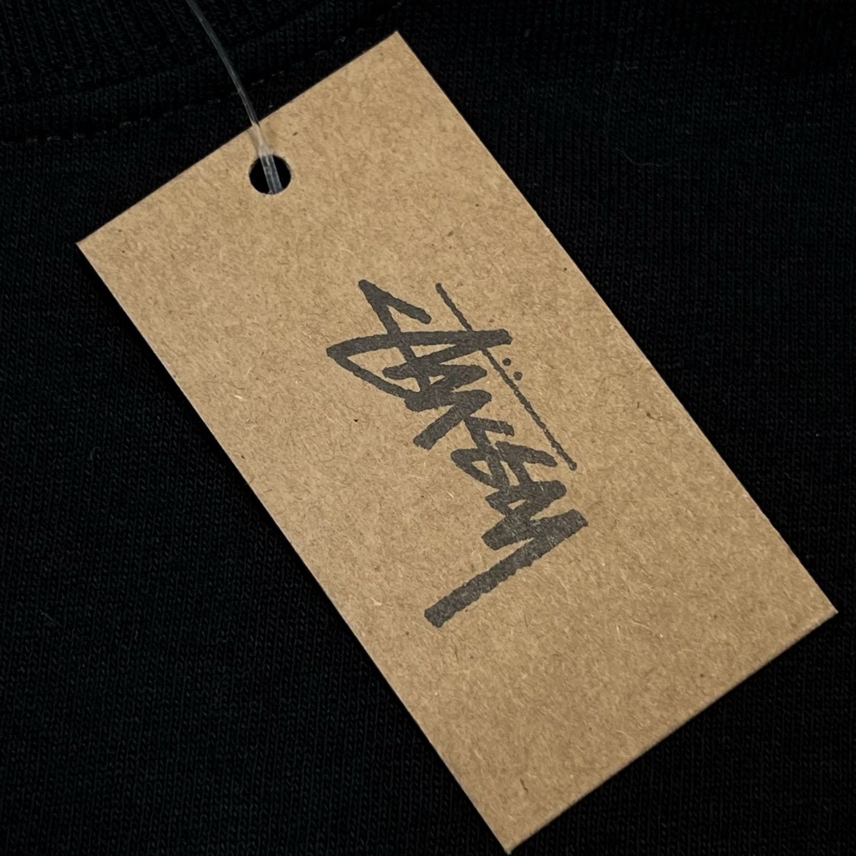 Vintage VINTAGE Stussy World Tour Tee Shirt Black Mens M Size Short Sleeve Logo 2020s Graphic Print Crew Neck Size US M / EU 48-50 / 2 - 6 Thumbnail