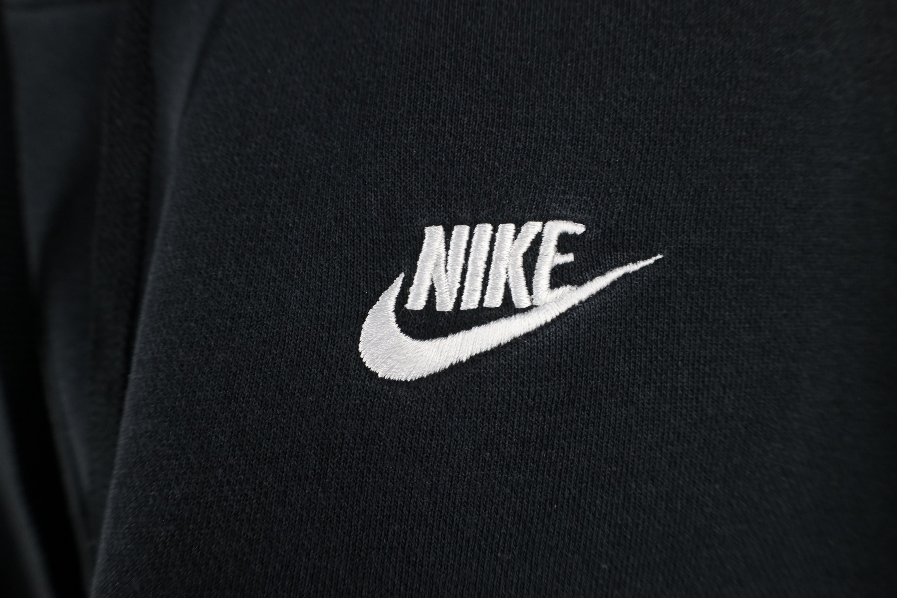 Nike × Vintage Vintage Nike Scott Mini Swoosh Hoodie Sweatshirt Black Size US M / EU 48-50 / 2 - 4 Thumbnail