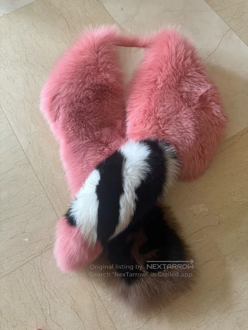 Fendi Fendi size 16*146 cm Limited Showpiece High-End Orange Pink Size ONE SIZE - 1 Thumbnail