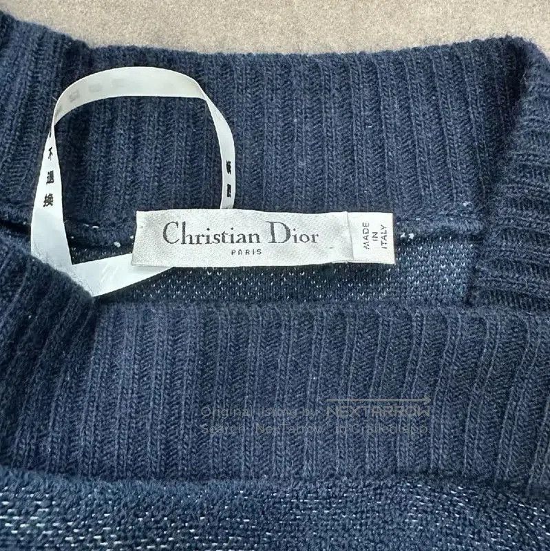 Dior Dior Navy Striped Women’s Pullover Sweater . Size S / US 4 / IT 40 - 3 Thumbnail