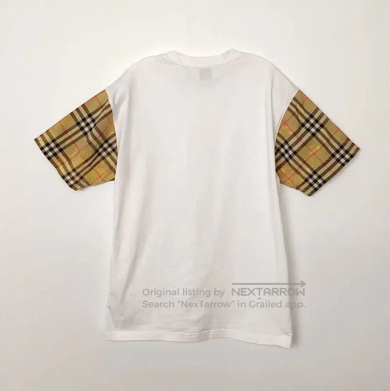 Burberry Burberry White Cotton Short Sleeve T. Size US XS / EU 42 / 0 - 2 Thumbnail