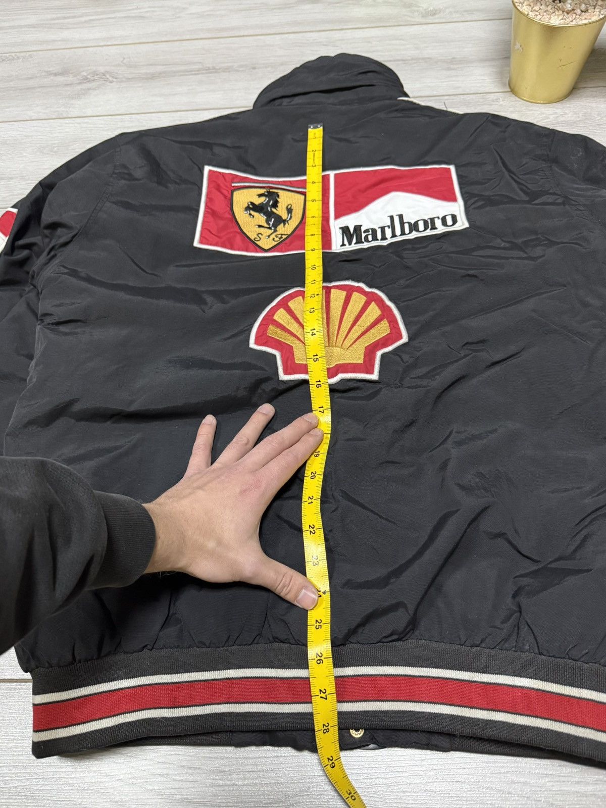 Marlboro Ferrari Marlboro Chase shell Vodafone vintage racing bomber Size US L / EU 52-54 / 3 - 12 Thumbnail