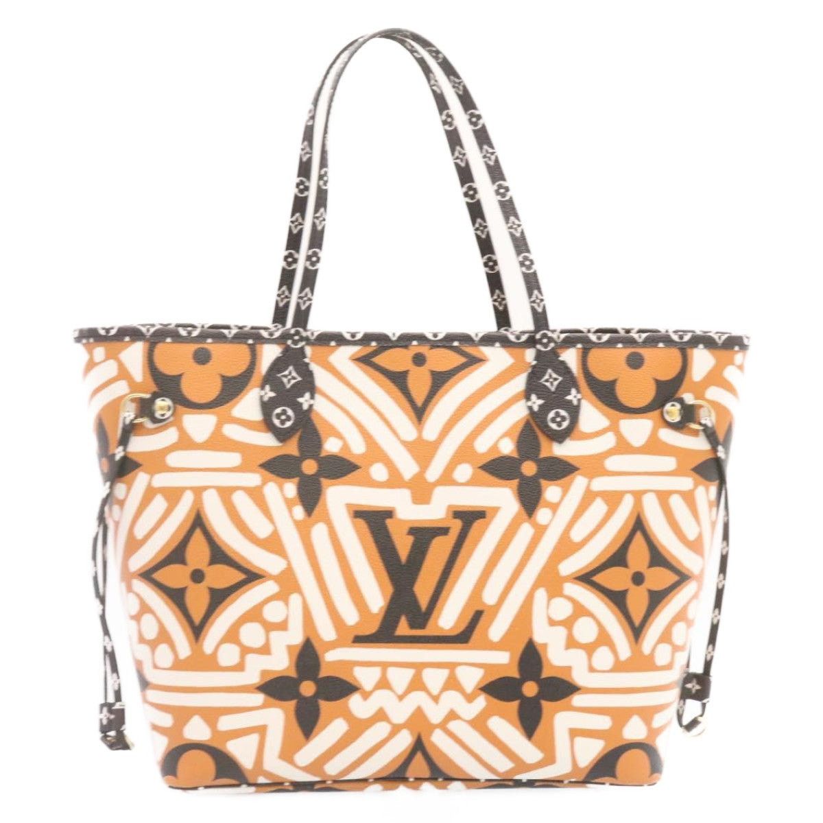 Louis Vuitton LOUIS VUITTON Monogram Giant Neverfull MM Tote Bag Caramel Size ONE SIZE - 3 Thumbnail
