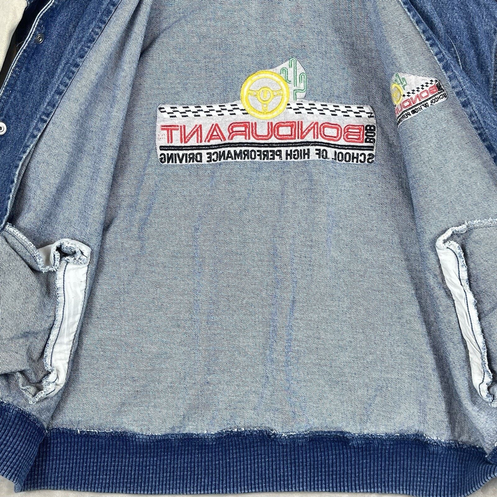 Other Vtg 90s Bob Bondurant Signature Series Varsity Racing Jacket Size US M / EU 48-50 / 2 - 8 Thumbnail