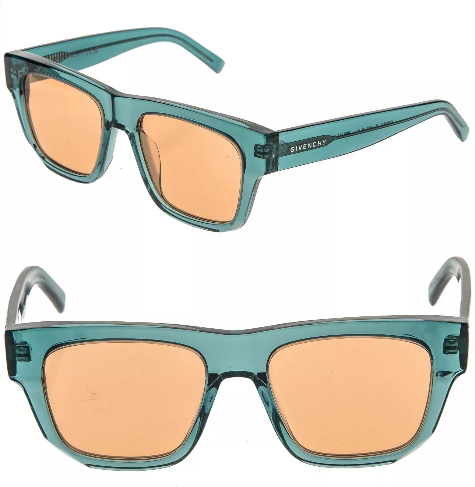 Givenchy GIVENCHY GV DAY 40002 Green Orange GV40002U Sunglasses Size ONE SIZE - 1 Thumbnail