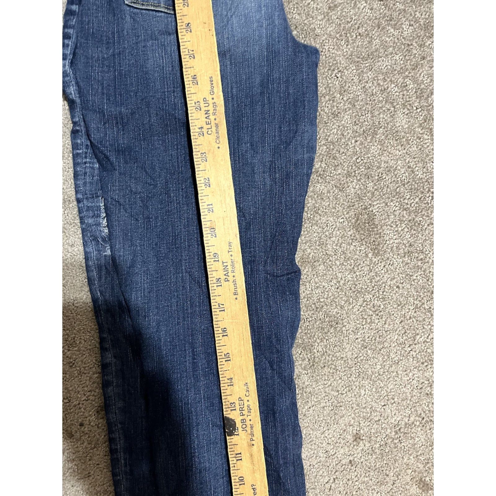 American Eagle Outfitters American Eagle Blue Jegging Next Level Stretch Curvy Super Hi-Rise Size 6 Destro Pants Women's Size 28" / US 6 / IT 42 - 7 Thumbnail