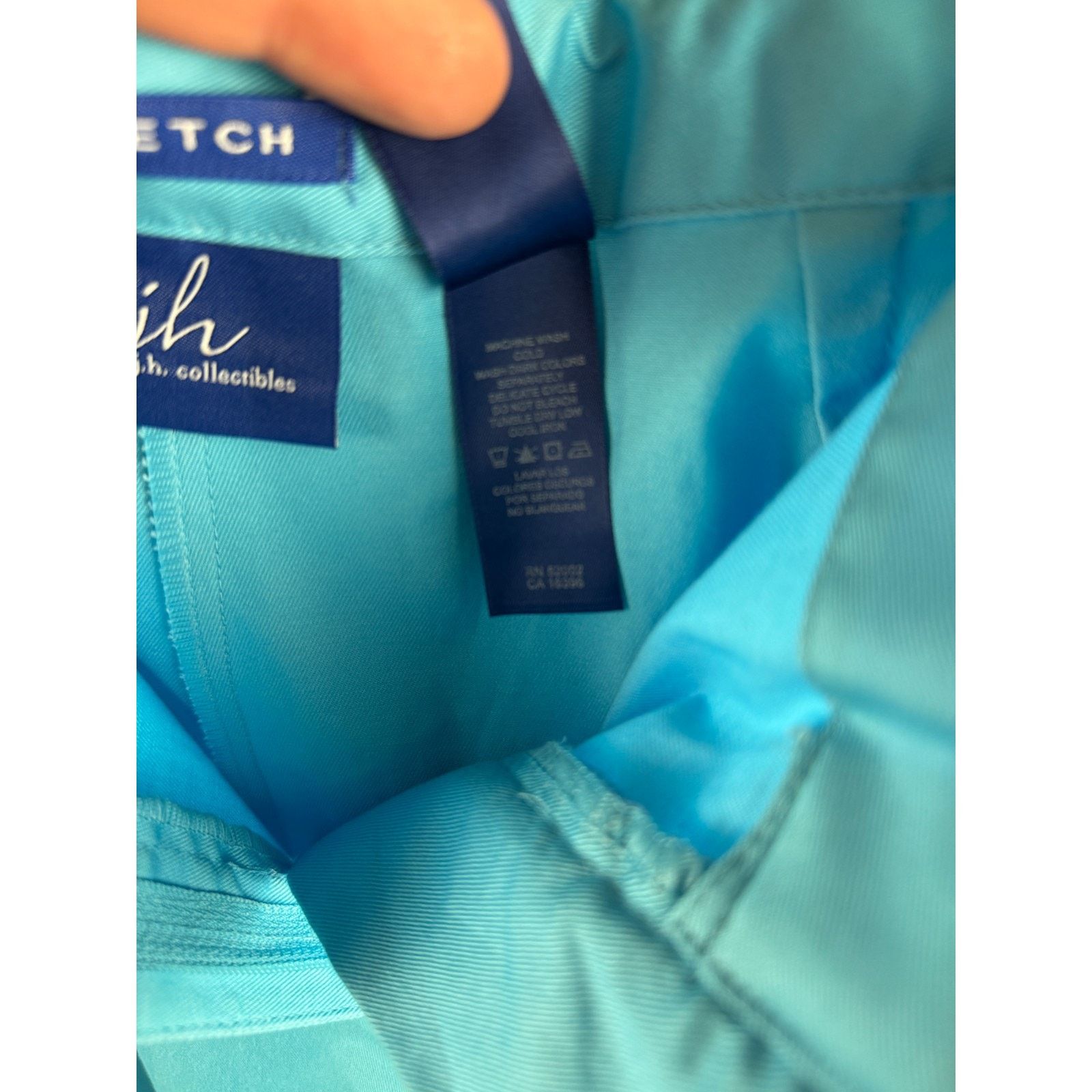 JH Collectibles JH Collectibles Stretch Pants Women’s 14 Blue Capris NWT Size 36" / US 14 / IT 50 - 7 Thumbnail