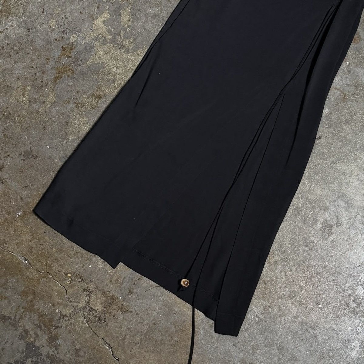 Lemaire LEMAIRE SIDE SLIT MAXI SKIRT - BLACK - S Size 26" / US 2 / IT 38 - 4 Thumbnail