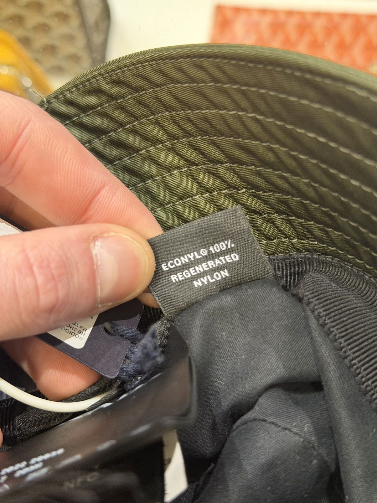 Prada Prada Nylon Bucket Hat - Olive Size ONE SIZE - 17 Thumbnail