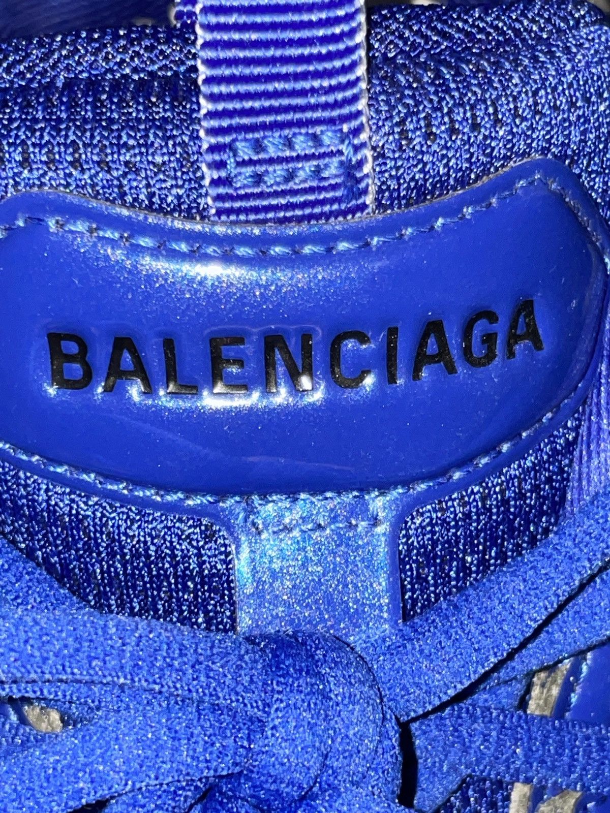 Balenciaga Balenciaga Track “Indigo”/Blue Metallic Size US 7 / EU 40 - 9 Thumbnail