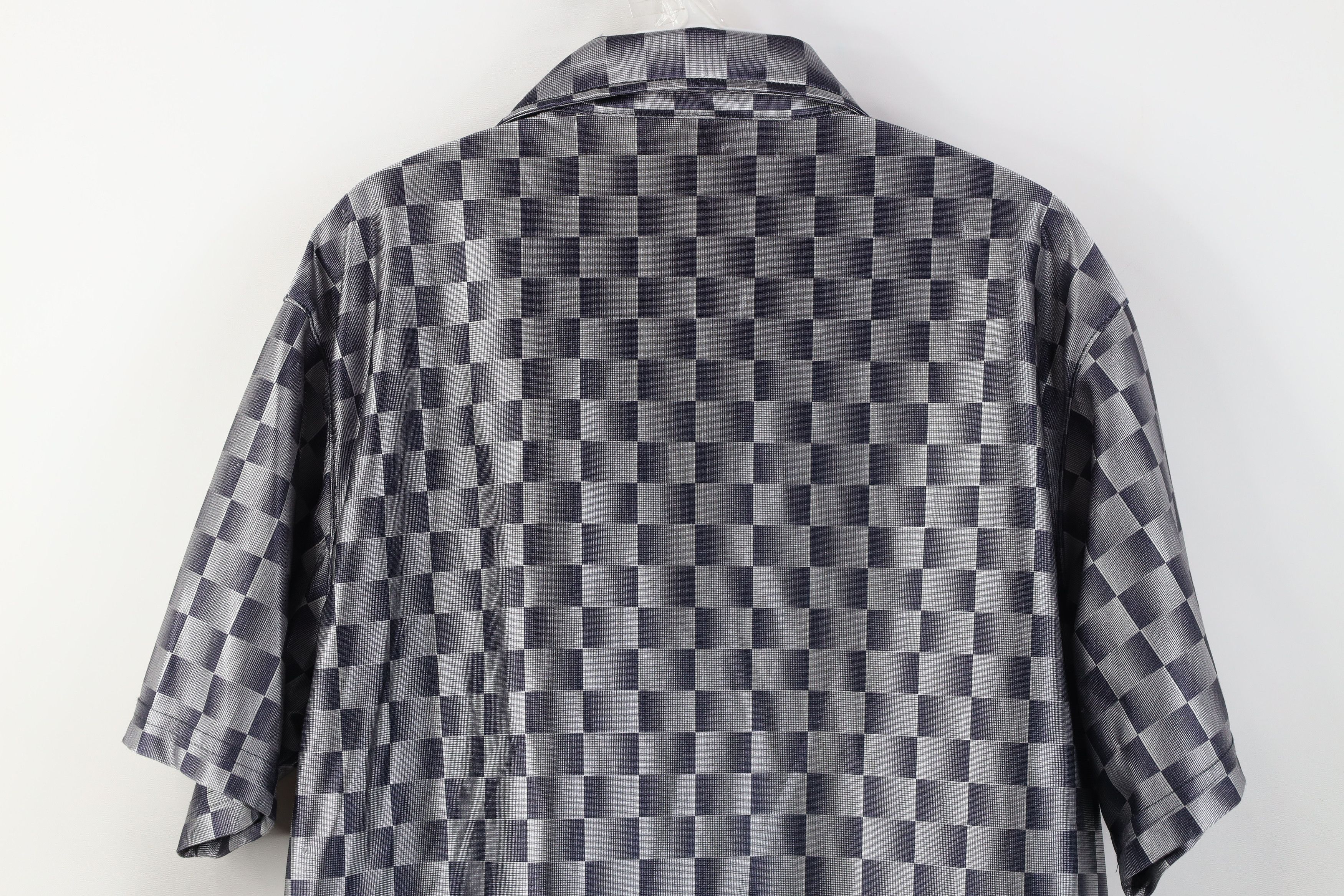Vintage Vintage 90s Y2K Streetwear Dance Rave EDM Button Shirt USA Size US M / EU 48-50 / 2 - 12 Thumbnail