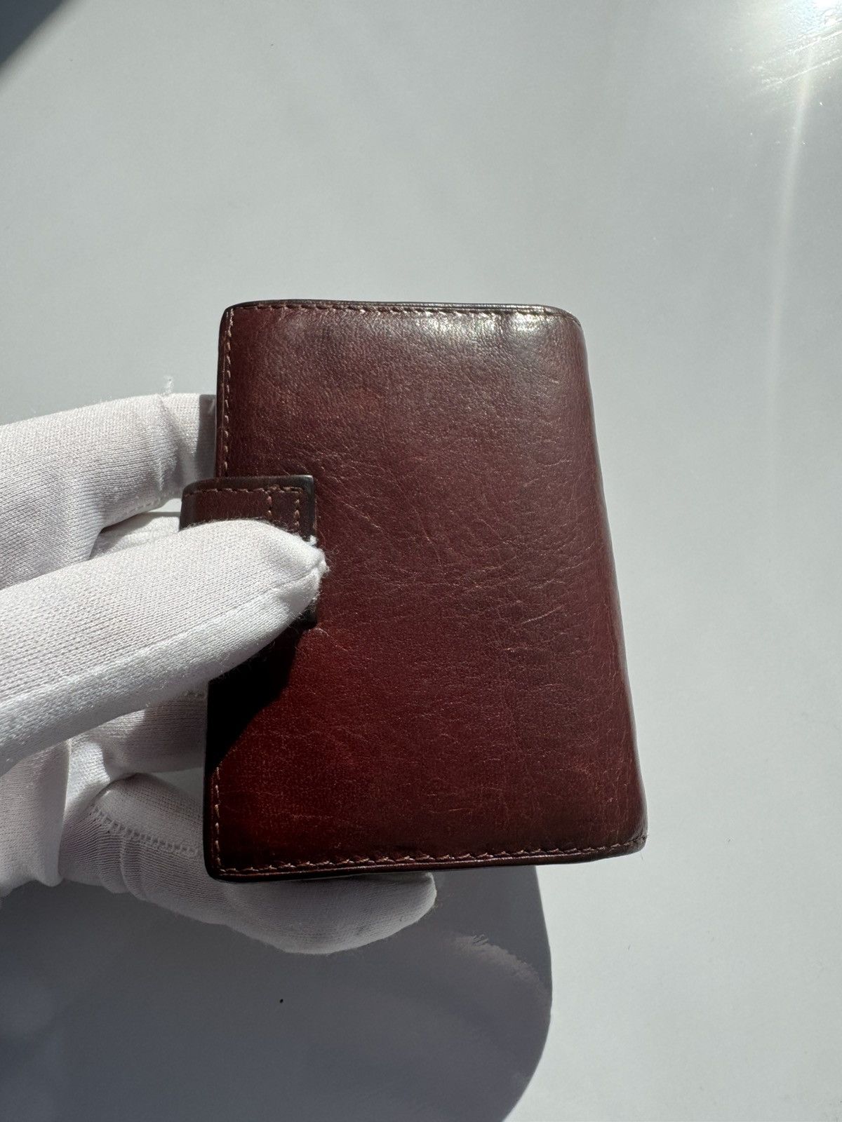 Vintage Vintage Leather Mens Card Holder Size ONE SIZE - 6 Thumbnail