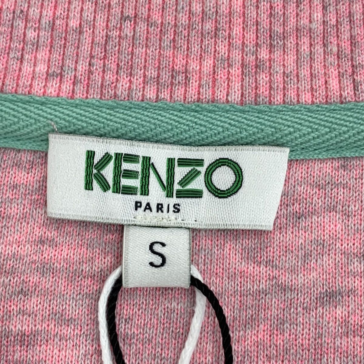 Kenzo Kenzo Pink Logo Eye Embroidered Long Sleeve Sweatshirt K26WX Size S / US 4 / IT 40 - 5 Thumbnail