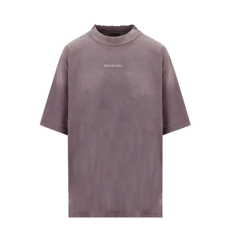 Balenciaga 2023 Balenciaga Medium Fit T-Shirt 'Purple' Size US M / EU 48-50 / 2 - 1 Thumbnail