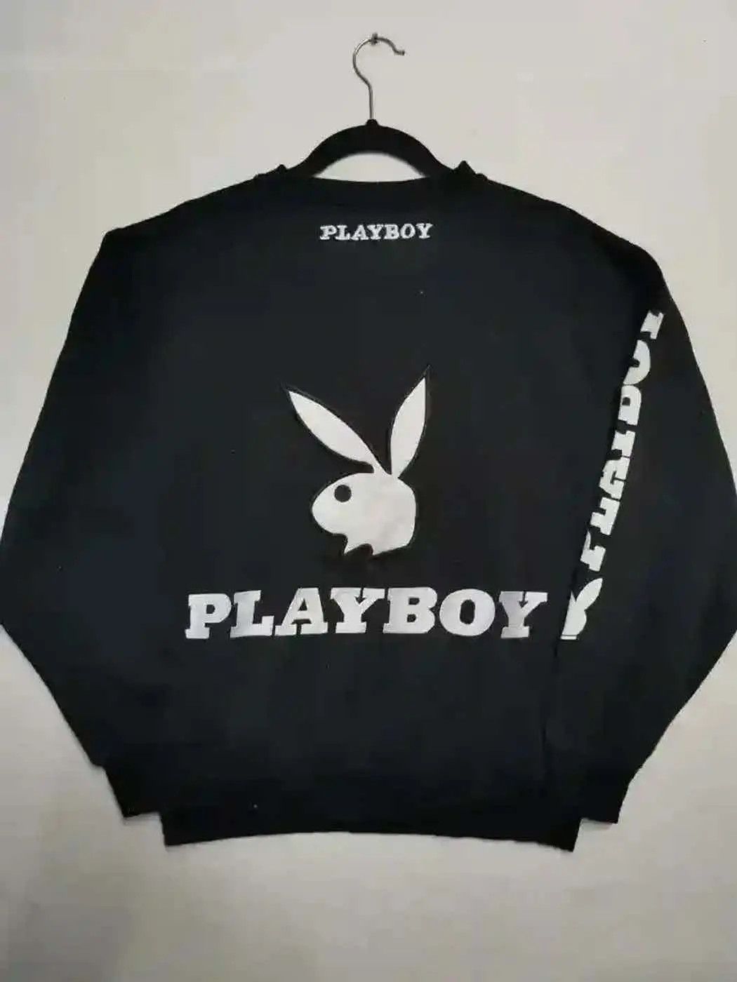 Playboy Vintage Playboy Big Logo Sweatshirt Size US M / EU 48-50 / 2 - 2 Thumbnail