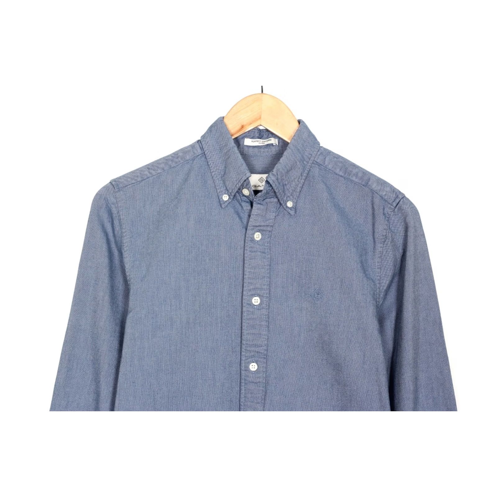 Gant GANT PERFECT OXFORD Shirt Men Size S Fitted Long Sleeve VR3244 Size US S / EU 44-46 / 1 - 2 Thumbnail