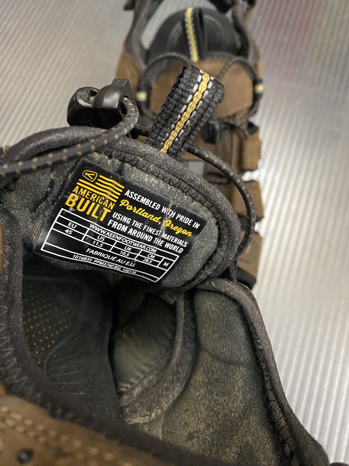 KEEN Keen 🇺🇸 Rialto Brown Leather Waterproof Hiking Sandals 11.5 Size US 11.5 / EU 44-45 - 6 Thumbnail
