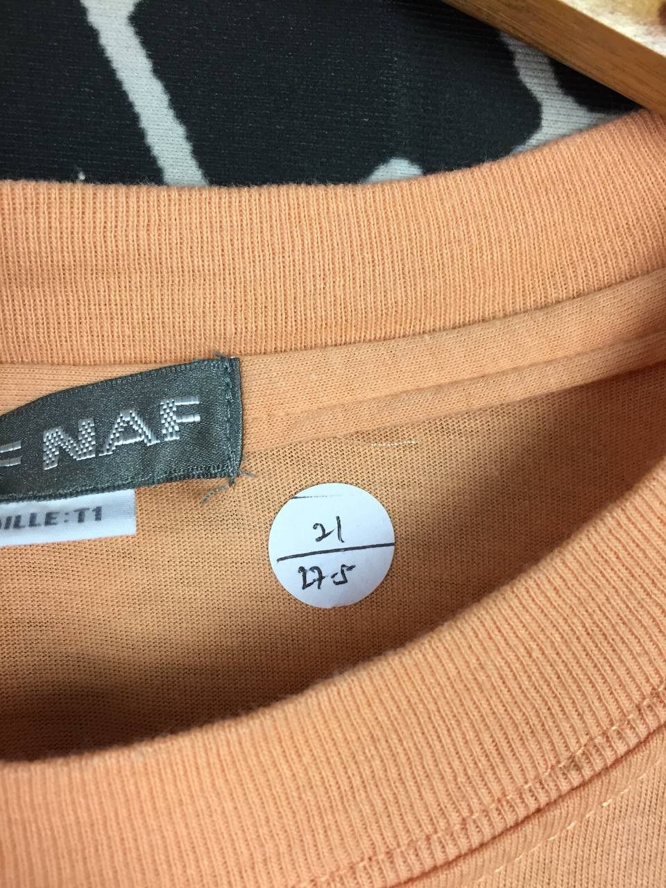 Vintage Vtg NAF NAF French Fashion Designer Avantgarde Tee Size US M / EU 48-50 / 2 - 8 Thumbnail