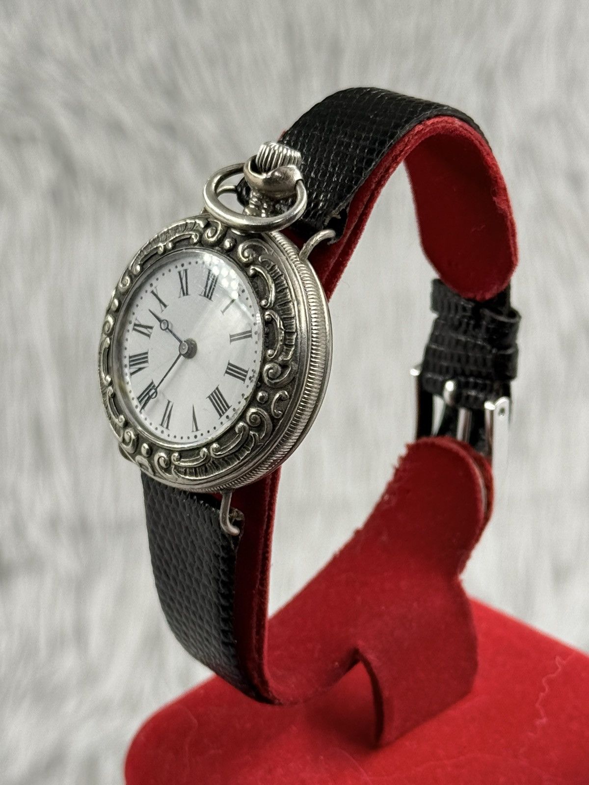 Vintage Vintage Apapt Sterling Silver Pocket Manual Unisex Watch Size ONE SIZE - 3 Thumbnail