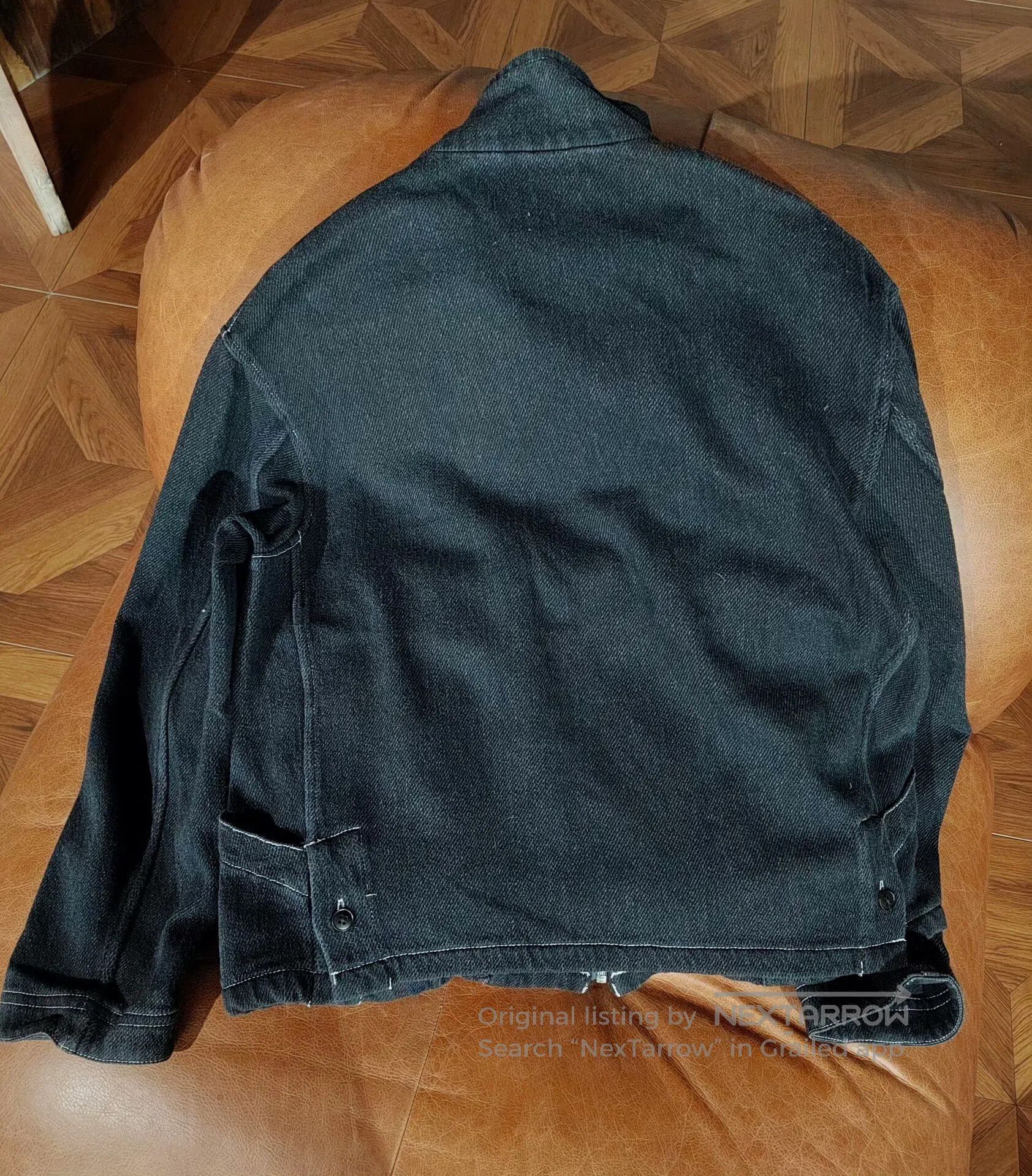 Soe Black Denim Jacket by Designer Brand. Size US M / EU 48-50 / 2 - 4 Thumbnail