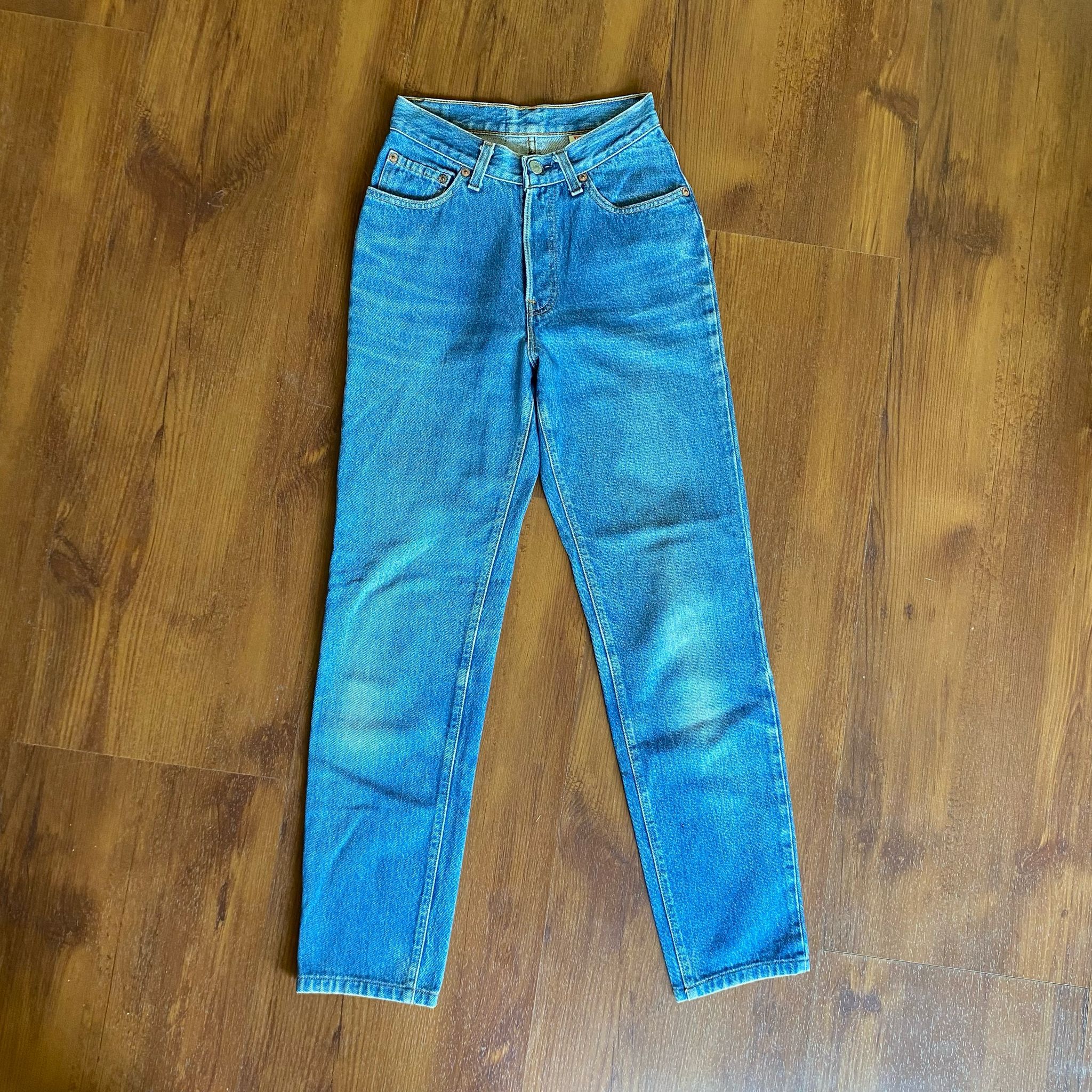 Levi's × Vintage Vintage 501 Levis 1990s Made in USA Size 24" / US 00 / IT 34 - 2 Thumbnail