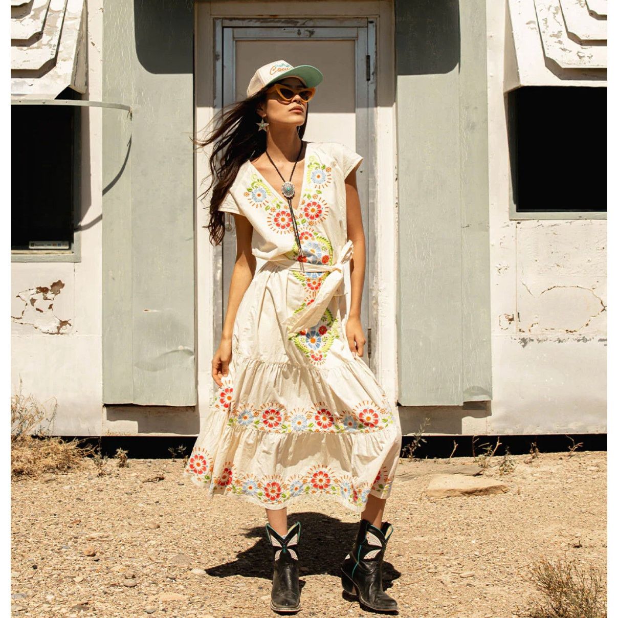 Other Sendero Provisions Emilia Dress Ivory Size S / US 4 / IT 40 - 1 Thumbnail