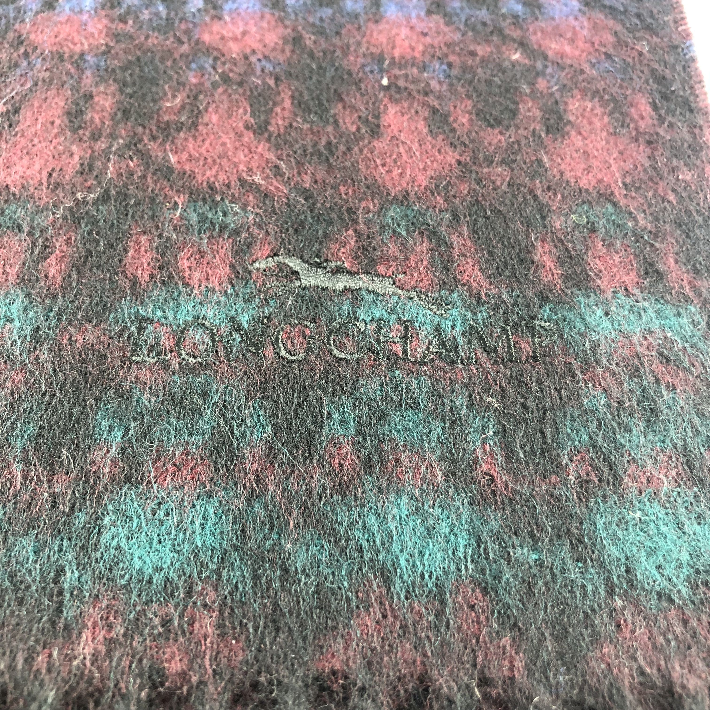Longchamp Longchamp Wool Scarf Muffler V937 Size ONE SIZE - 4 Thumbnail