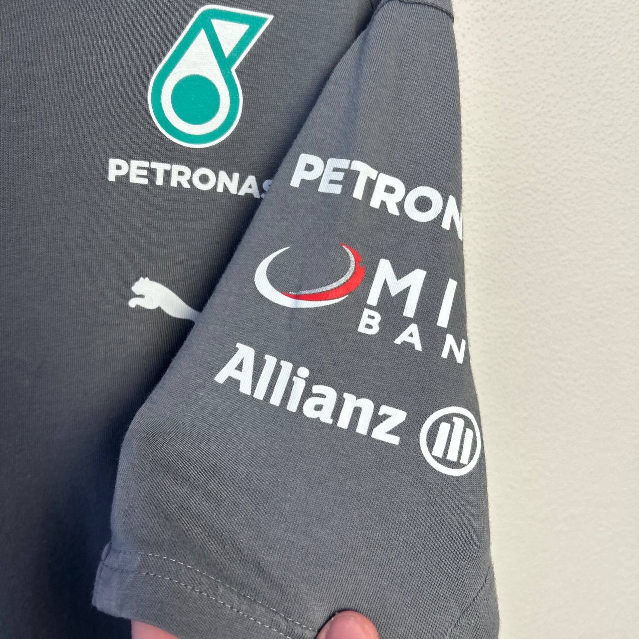 Mercedes-Benz × Puma Mens Puma Mercedes Benz Petronas sponsors racing tee Size US M / EU 48-50 / 2 - 7 Thumbnail