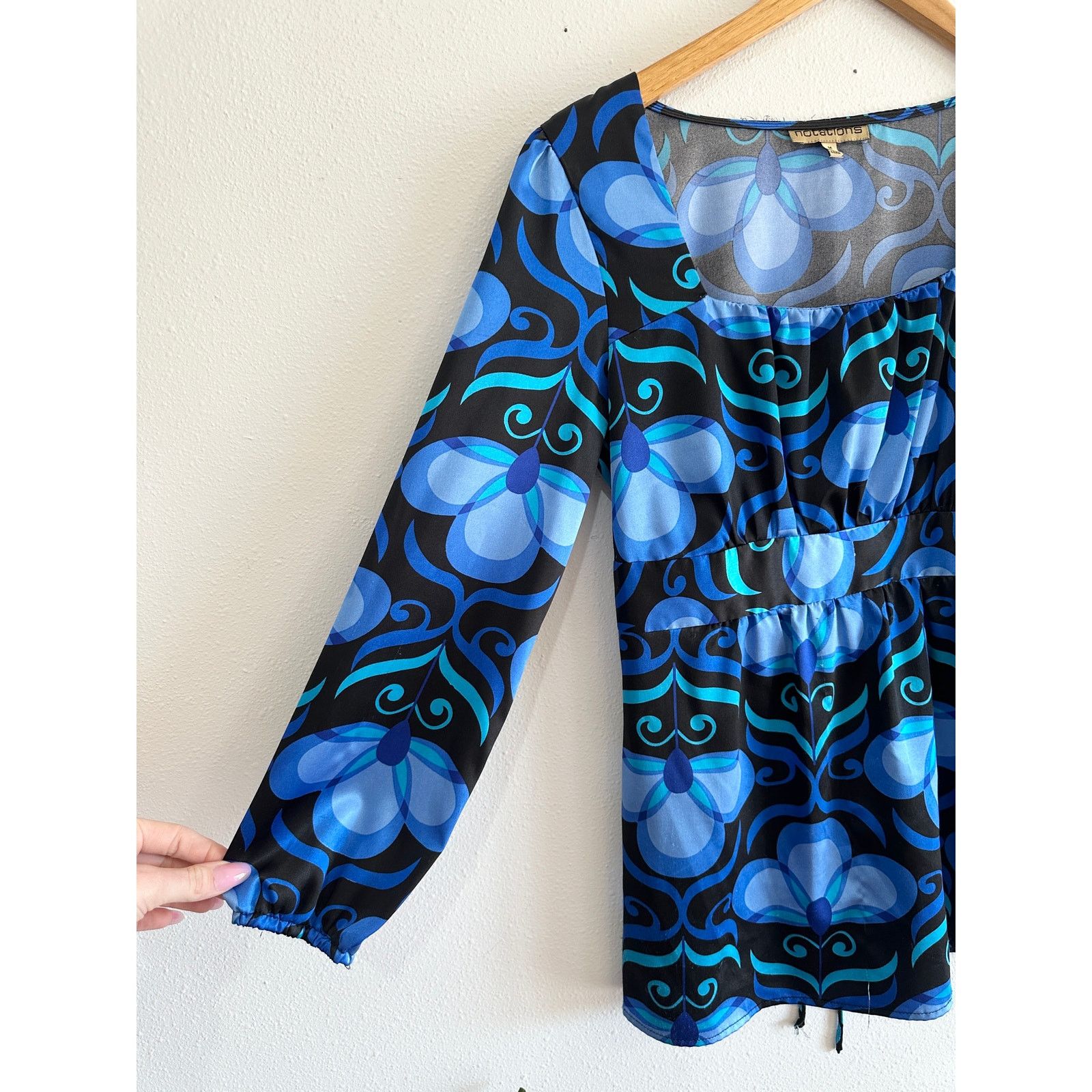 Other Y2K Silky Square Neck Milkmaid Top Size M / US 6-8 / IT 42-44 - 4 Thumbnail