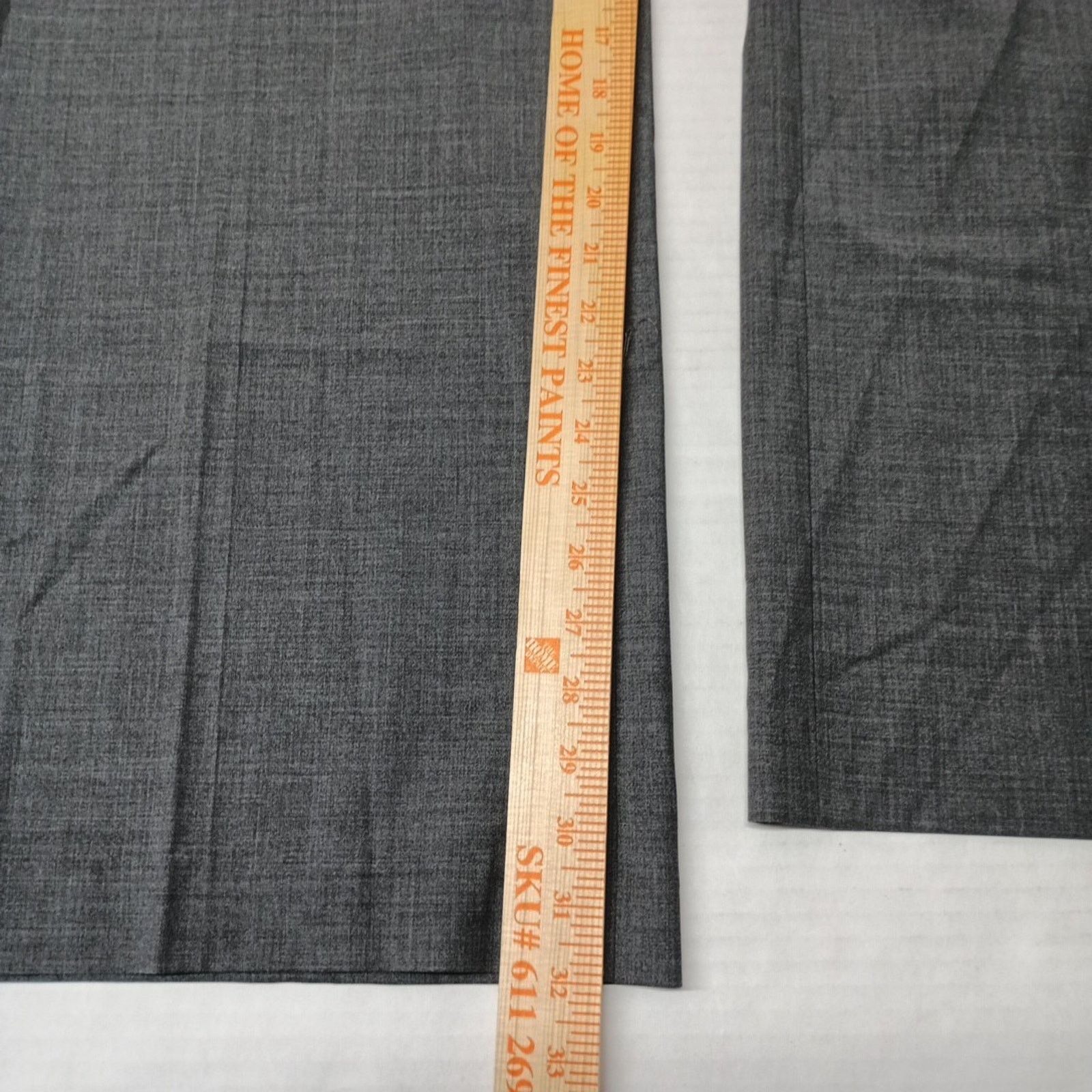 Other Talbots Signature Women High Waist Pants 24W Gray Wool Blend Size 32" / US 10 / IT 46 - 4 Thumbnail