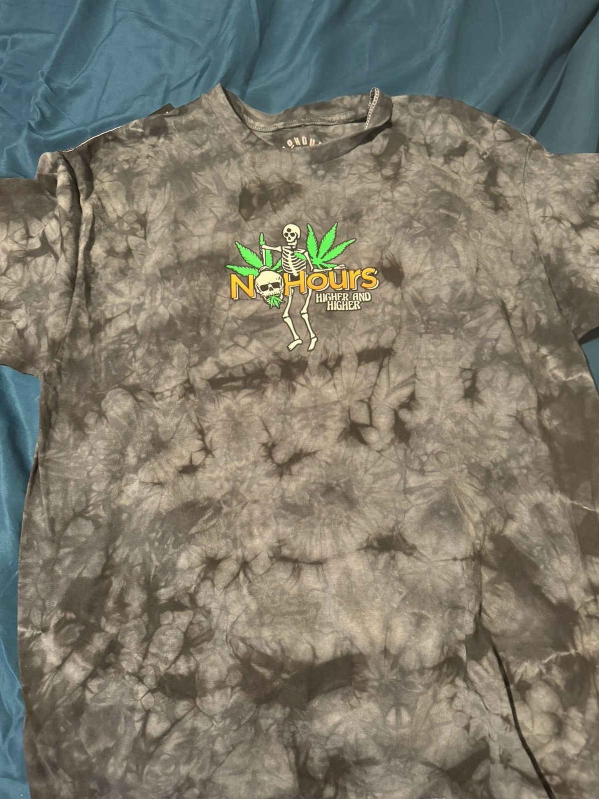 Other NO HOURS Grey skeleton shirt Size US L / EU 52-54 / 3 - 1 Thumbnail